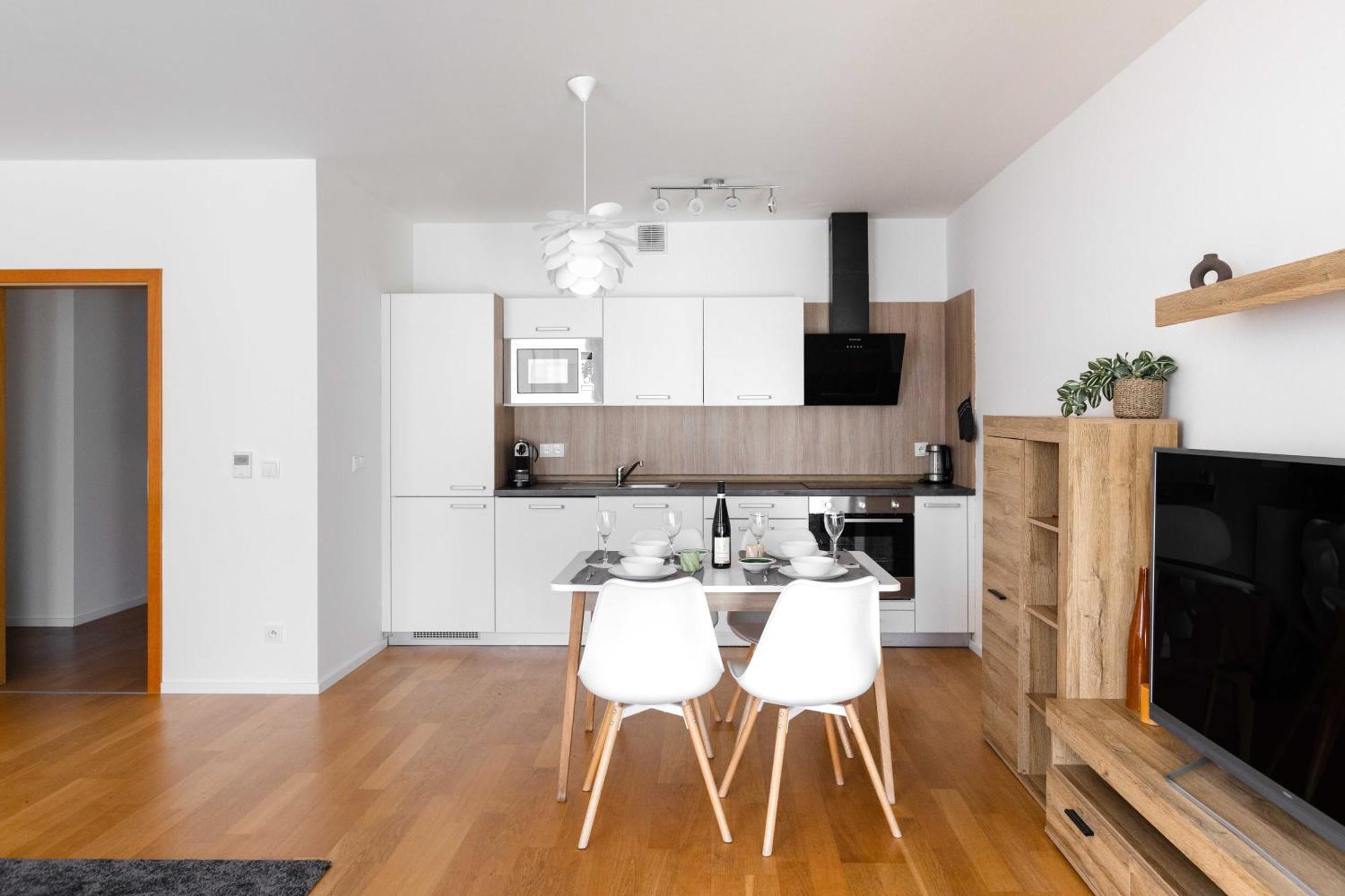 Mill Apartments 布尔诺 外观 照片